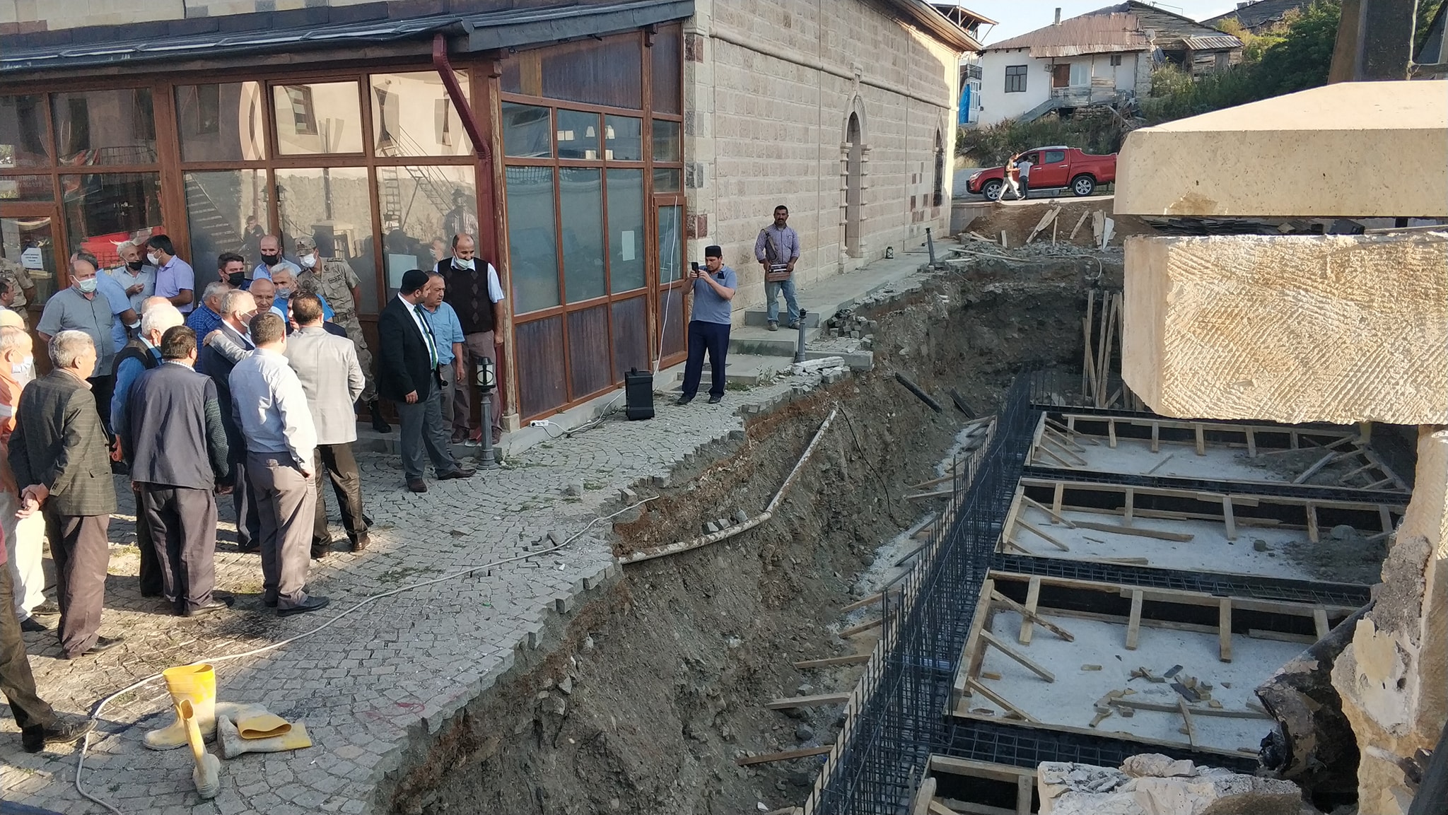 Refahiye Merkez Esat Muhlis Camii Şadırvanları Yenileme Çalışmaları